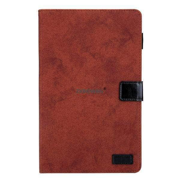 Business PU Leather With Soft TPU Back Case For Samsung Galaxy Tab A 8.0 2019 With S Pen P200 P205