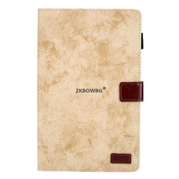 Business PU Leather With Soft TPU Back Case For Samsung Galaxy Tab A 8.0 2019 With S Pen P200 P205