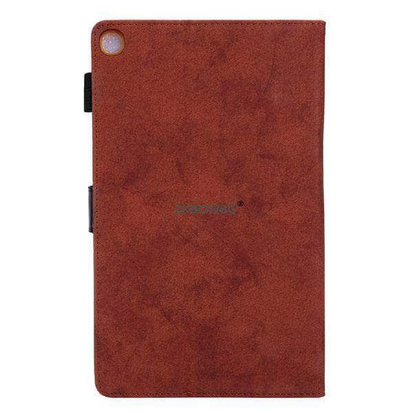 Business PU Leather With Soft TPU Back Case For Samsung Galaxy Tab A 8.0 2019 With S Pen P200 P205