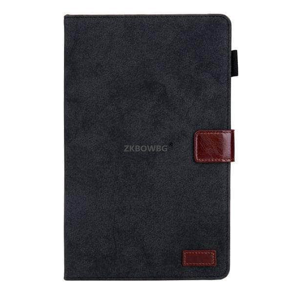 Business PU Leather With Soft TPU Back Case For Samsung Galaxy Tab A 8.0 2019 With S Pen P200 P205