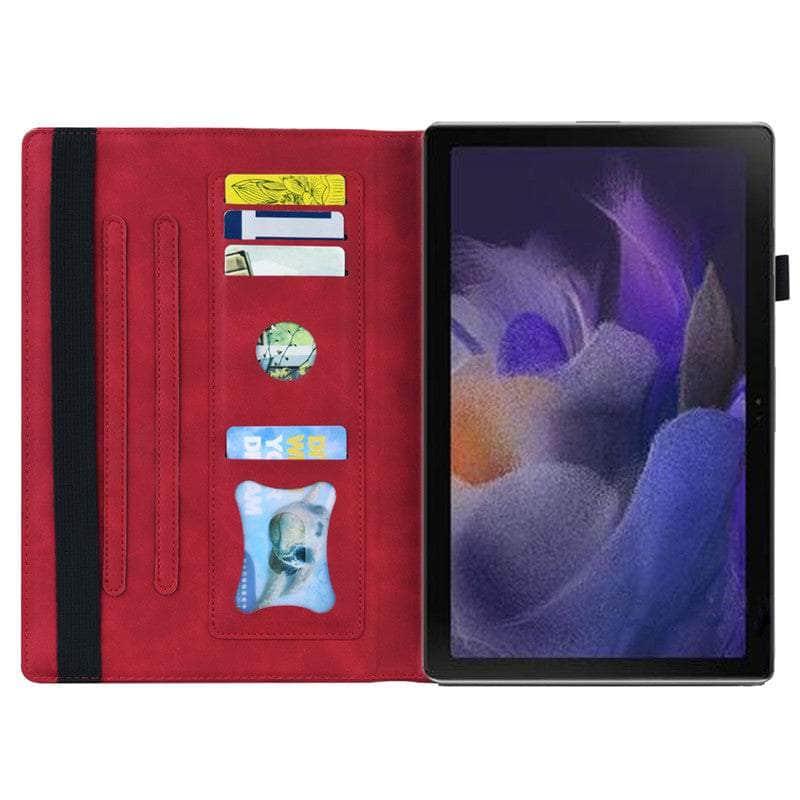 Business Wallet Flip Galaxy Tab A8 10.5 (2022) Leather Case