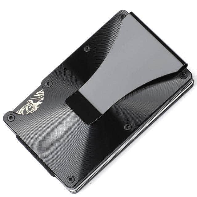 Carbon Fiber Card Holder Mini Slim Wallet RFID Magic Wallet