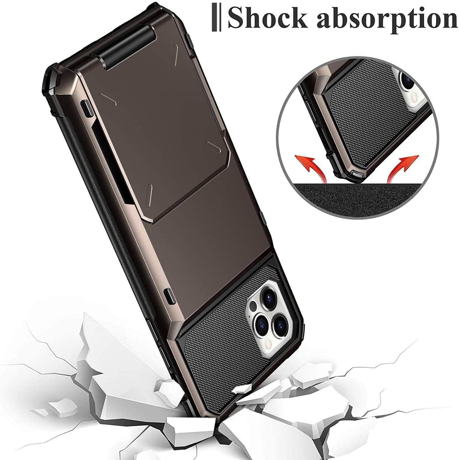 Card Slots Wallet iPhone 13 Armor Case