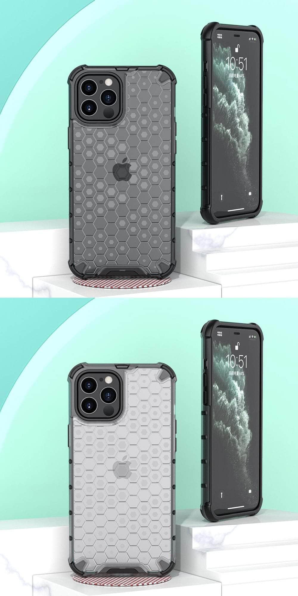 Case iPhone 12 Honeycomb Cover - CaseBuddy