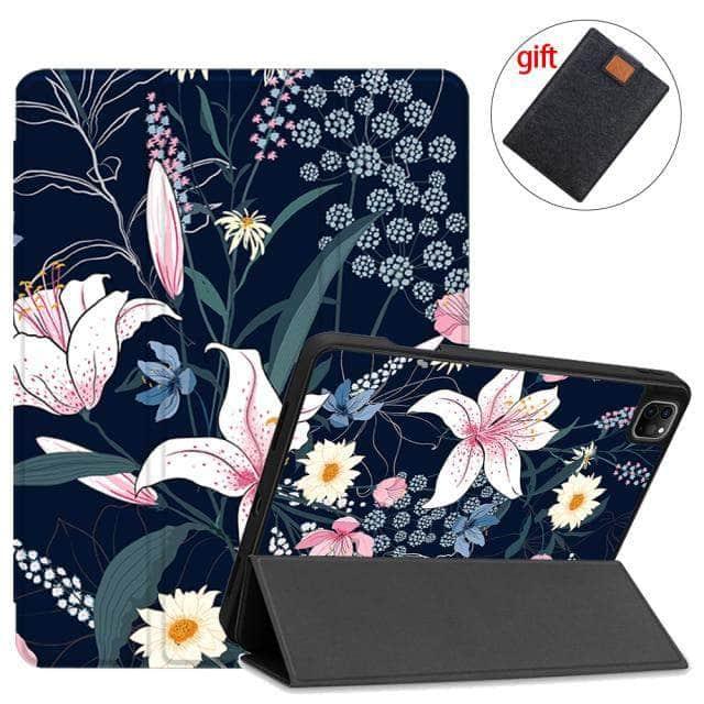 CaseBuddy Australia Casebuddy IPTPU21 / 2021 Pro 11 3rd Gen MTT iPad Pro 11 (2021) Pencil Magnetic TriFold Smart Stand Case