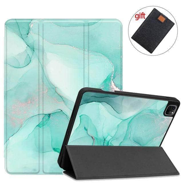 CaseBuddy Australia Casebuddy IPTPU06 / 2021 Pro 11 3rd Gen MTT iPad Pro 11 (2021) Pencil Magnetic TriFold Smart Stand Case