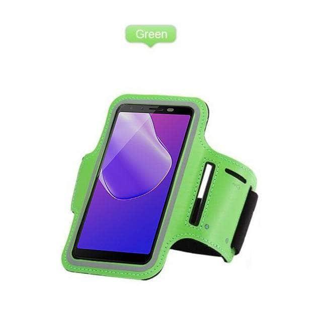 CaseBuddy Australia Casebuddy For iPhone 13 / Green Running Sport Phone Armband iPhone 13 & 13 Pro