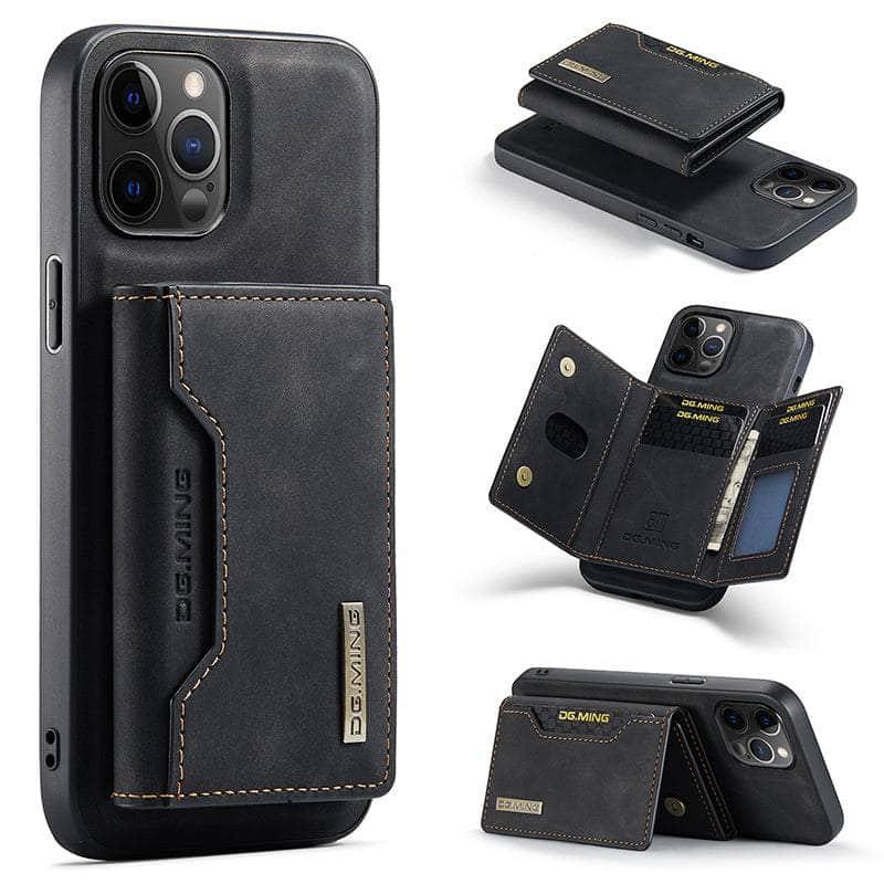 Casebuddy CaseMe iPhone 14 Pro Detachable Magnetic Leather Case