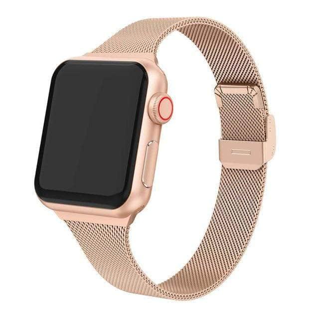 Classic Milanese Loop Apple Watch Band 6 5 4 3 2 1 SE 44/42/40/38 - CaseBuddy