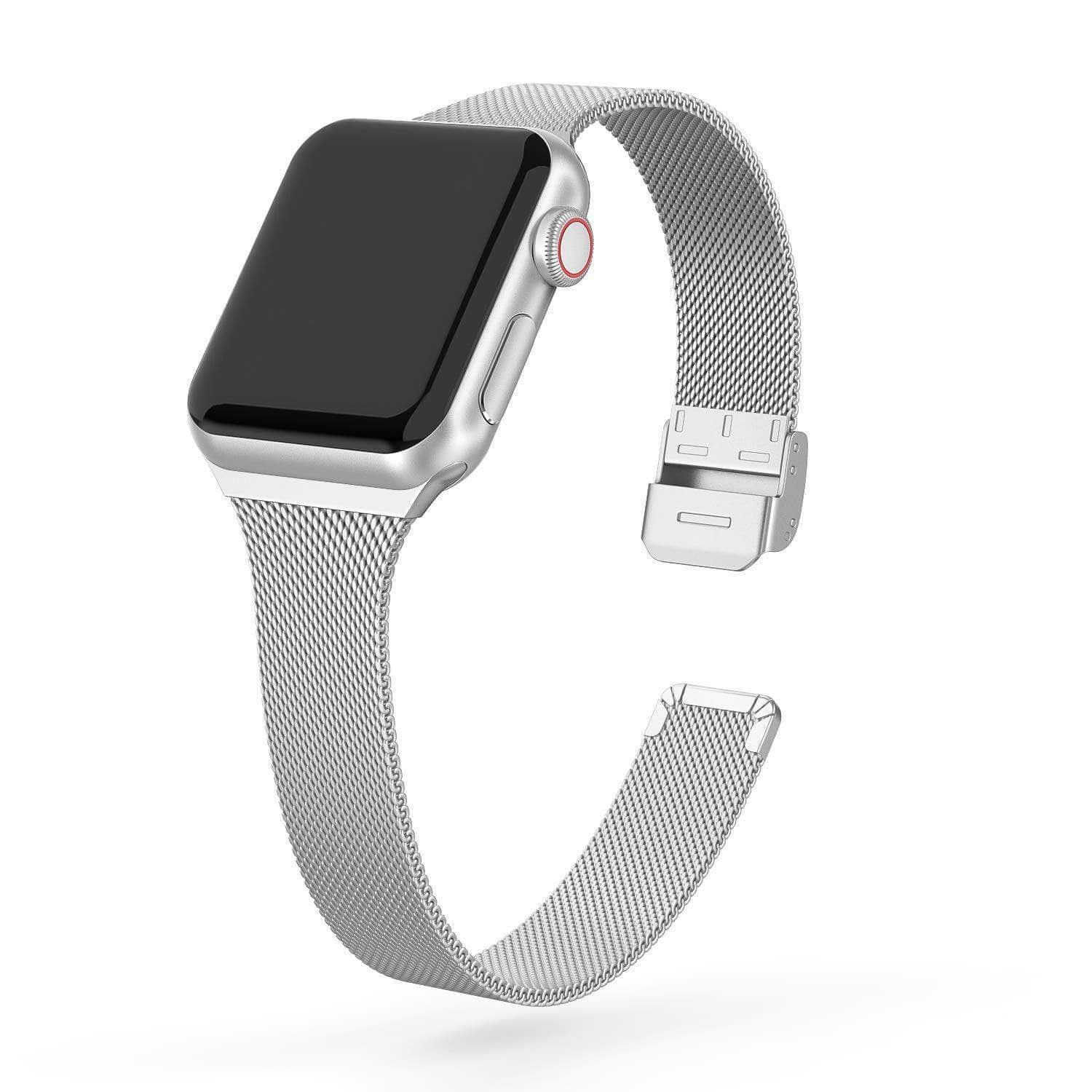 Classic Milanese Loop Apple Watch Band 6 5 4 3 2 1 SE 44/42/40/38 - CaseBuddy