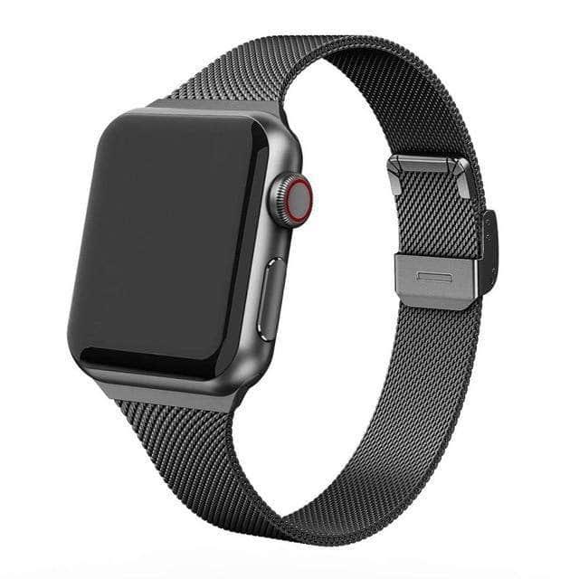 Classic Milanese Loop Apple Watch Band 6 5 4 3 2 1 SE 44/42/40/38 - CaseBuddy