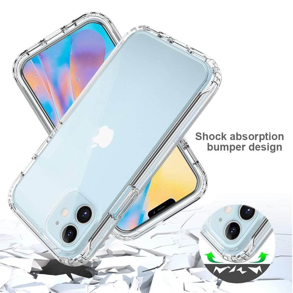 Casebuddy Clear iPhone 14 Max Shockproof Silicone Protection Cover