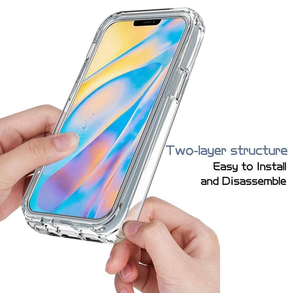 Casebuddy Clear iPhone 14 Pro Shockproof Silicone Protection Cover