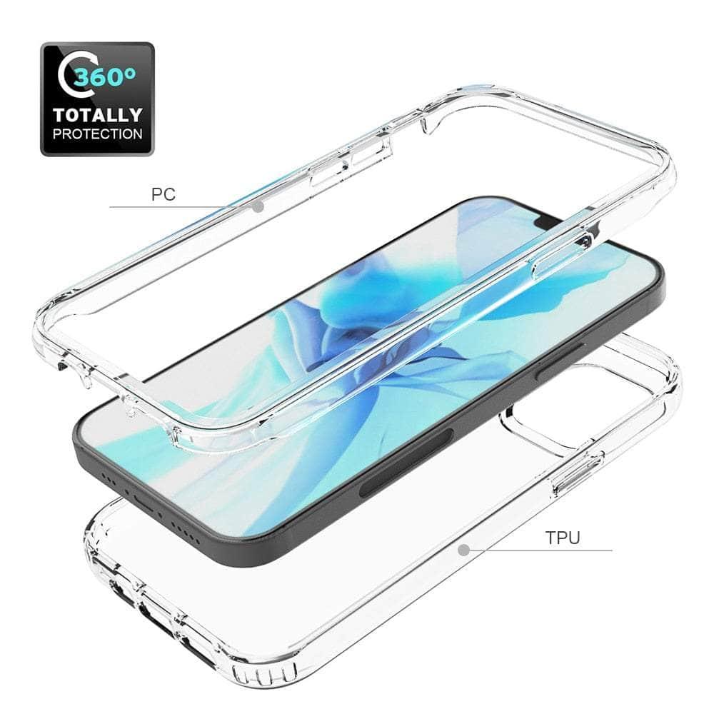 Casebuddy Clear iPhone 14 Pro Shockproof Silicone Protection Cover