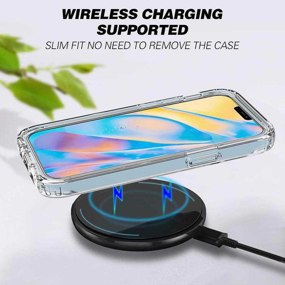 Casebuddy Clear iPhone 14 Shockproof Silicone Protection Cover