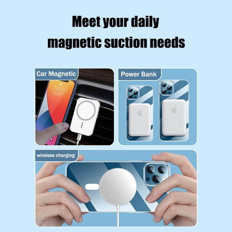 CaseBuddy Australia 0 Clear  Magsafe Magnetic Wireless Charging iPhone 14 Case