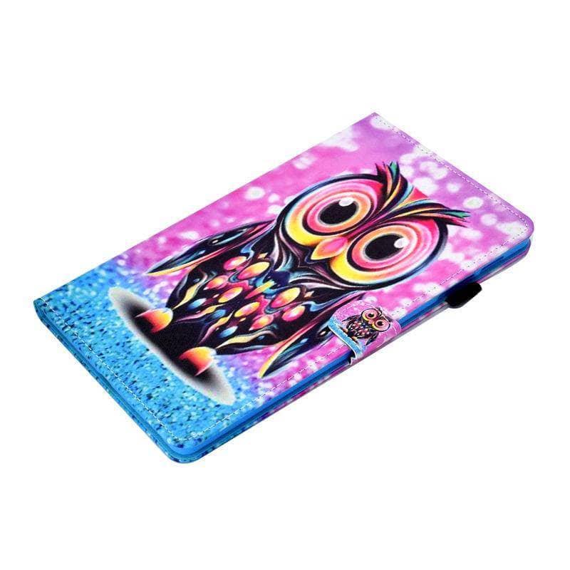 Colourful Pattern Case Galaxy Tab A 10.1 2019 T510 T515 Tablet Stand Shell - CaseBuddy