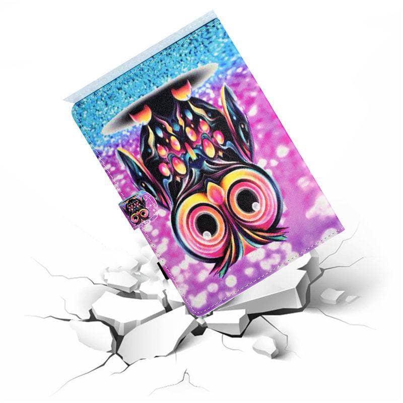 Colourful Pattern Case Galaxy Tab A 10.1 2019 T510 T515 Tablet Stand Shell - CaseBuddy