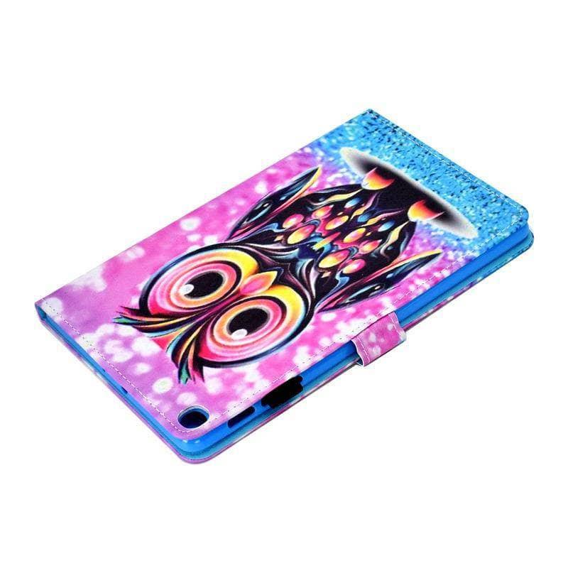 Colourful Pattern Case Galaxy Tab A 10.1 2019 T510 T515 Tablet Stand Shell - CaseBuddy