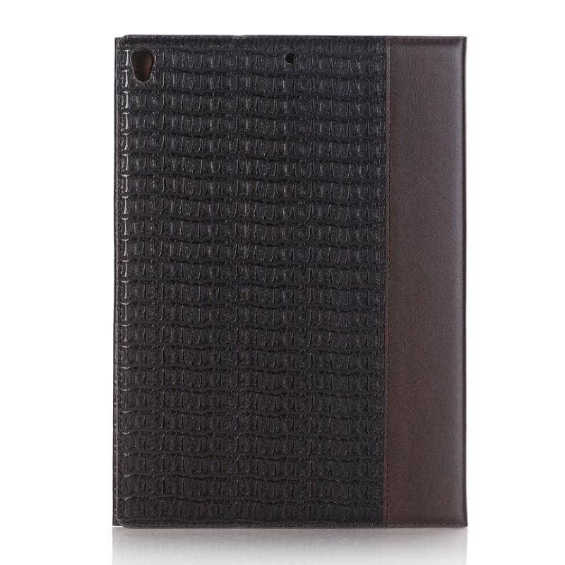 Crocodile Wallet Flip Smart Sleep Awake Leather Looks  iPad Air 3 2019 Case - CaseBuddy