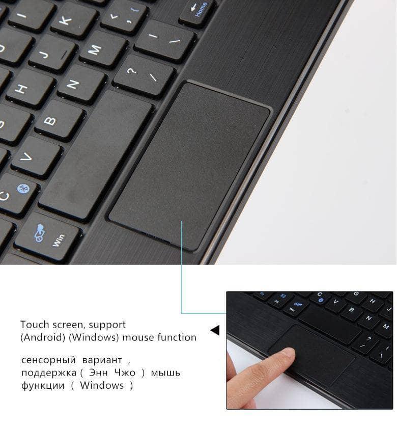 Detachable Wireless Bluetooth Keyboard Case Galaxy Tab A A2 10.5 T590 T595 - CaseBuddy