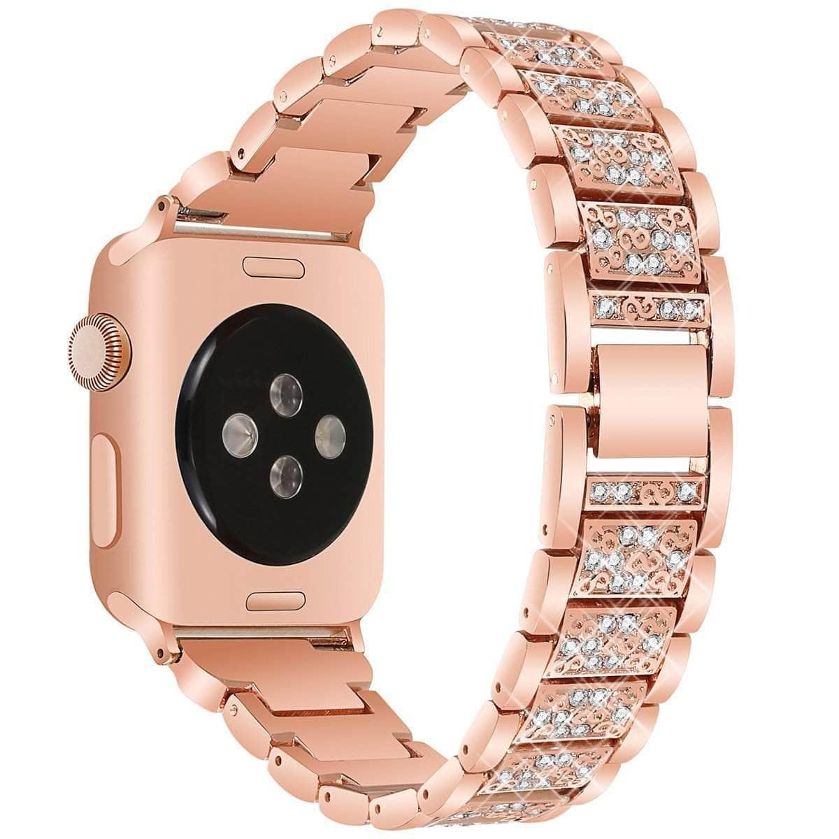 CaseBuddy Australia Casebuddy Diamond Band Apple Watch 6 5 4 3 SE 44/42/40/38 Stainless Steel