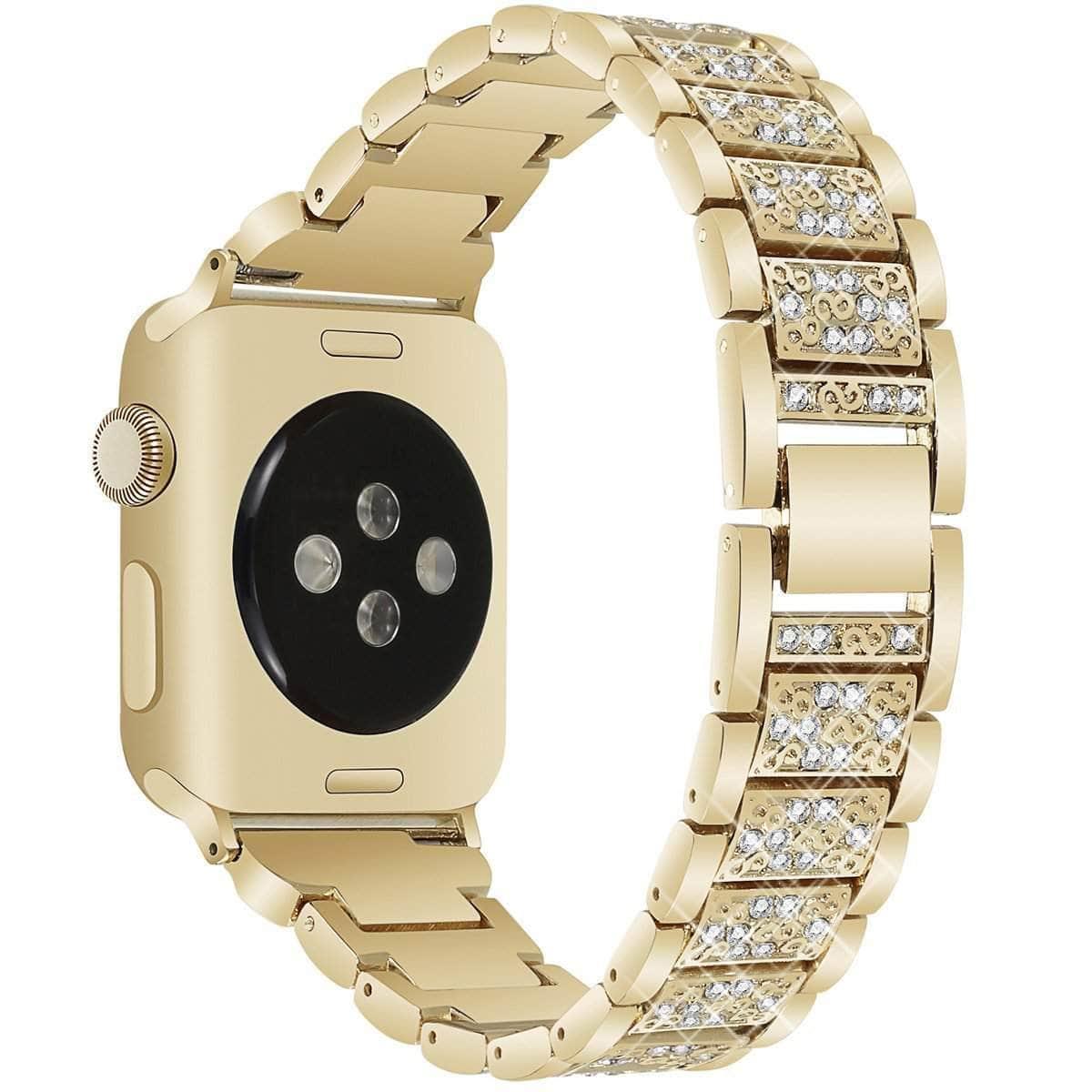 CaseBuddy Australia Casebuddy Diamond Band Apple Watch 6 5 4 3 SE 44/42/40/38 Stainless Steel