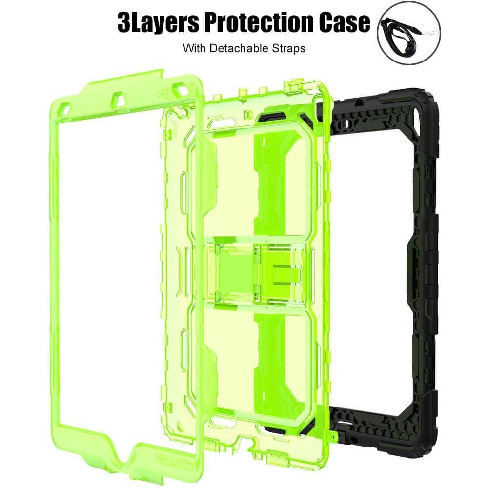 Drop Resistance Armor Stand Shoulder Strap iPad Air 3 10.5 2019 Case - CaseBuddy