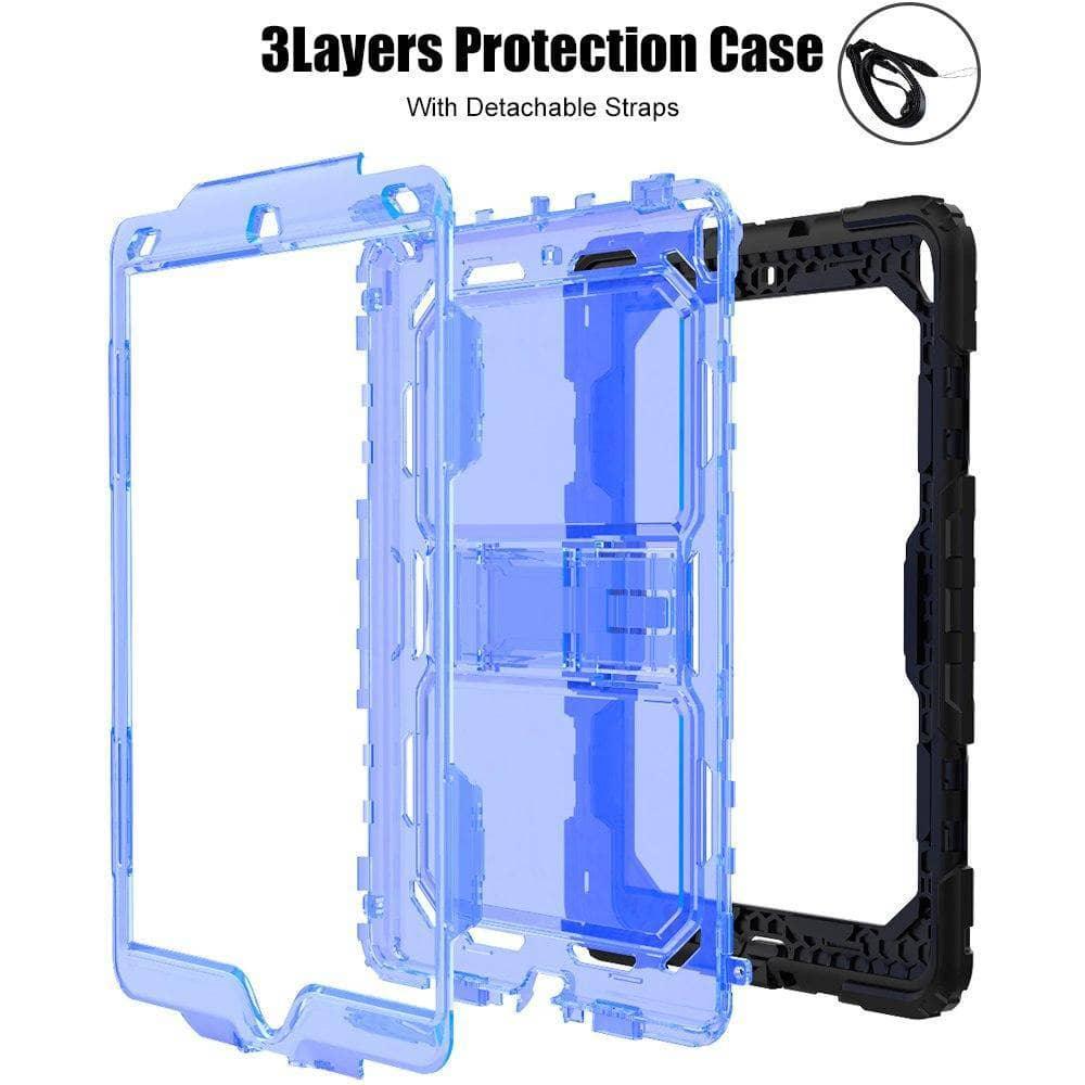 Drop Resistance Armor Stand Shoulder Strap iPad Air 3 10.5 2019 Case - CaseBuddy