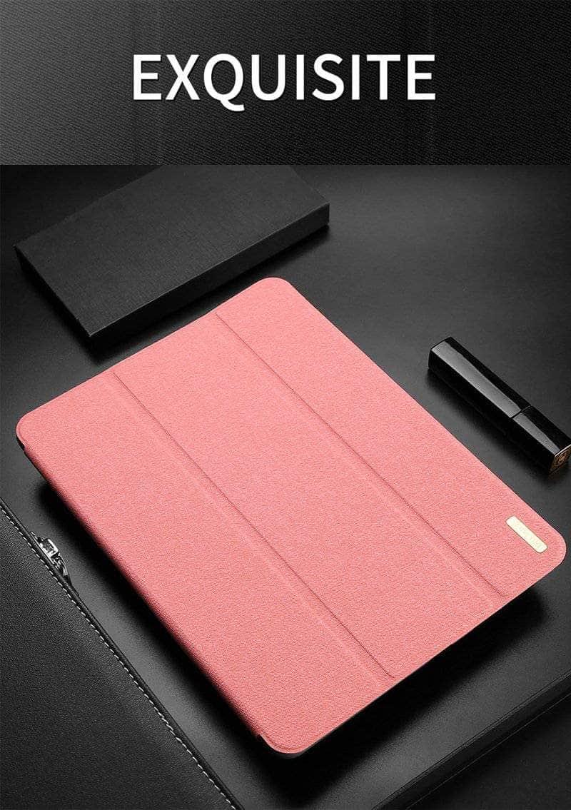 CaseBuddy Casebuddy DUX DUCIS iPad Mini 5 2019 Leather Look Smart Cover Ultra Slim Auto Sleep Pencil Holder