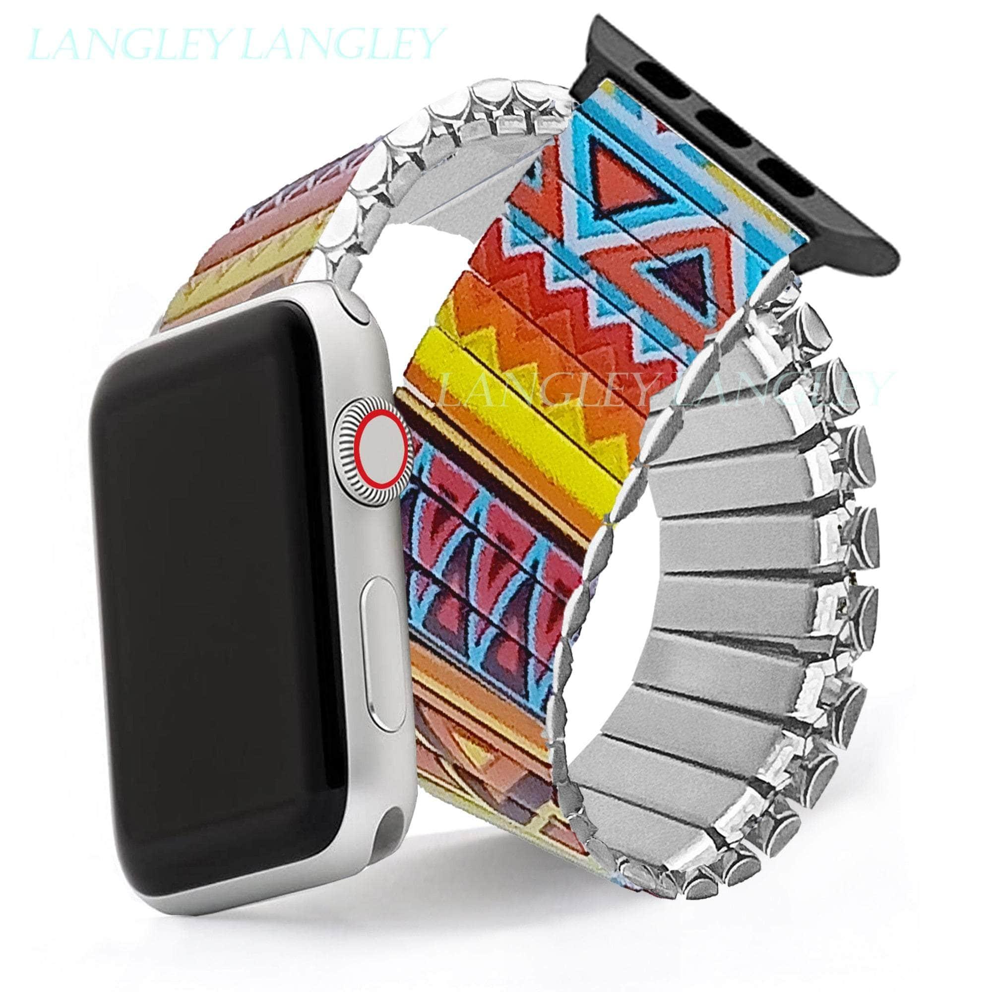 Casebuddy Elastic Stainless Steel Apple Watch Band