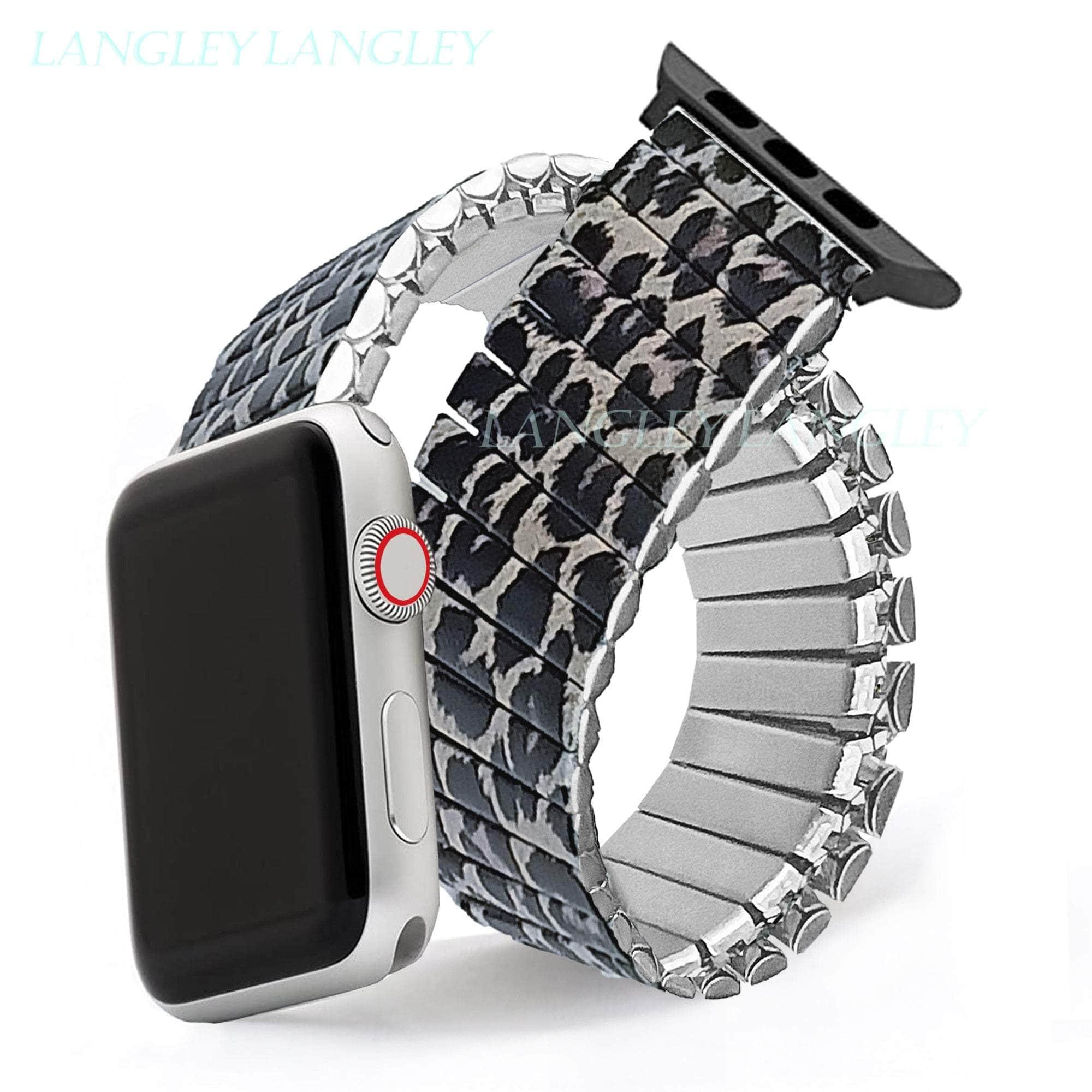 Casebuddy Elastic Stainless Steel Apple Watch Band