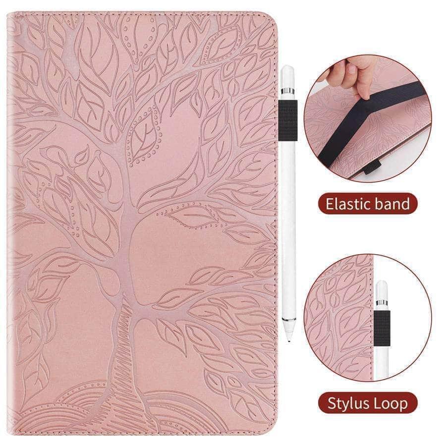 CaseBuddy Australia Casebuddy Embossed Life Tree Galaxy Tab S6 Lite 10.4 P610 P615 Case