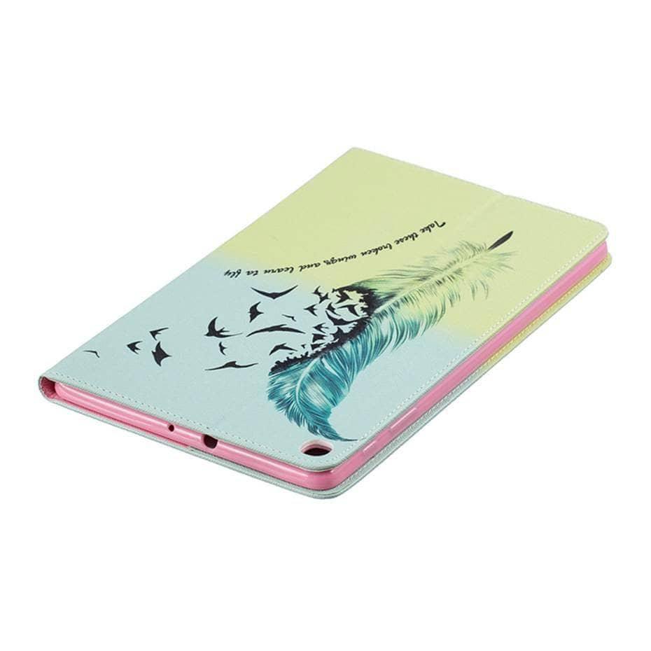 Flip Case Galaxy Tab A 10.1 T510 T515 (2019) Printed Stand Shell - CaseBuddy