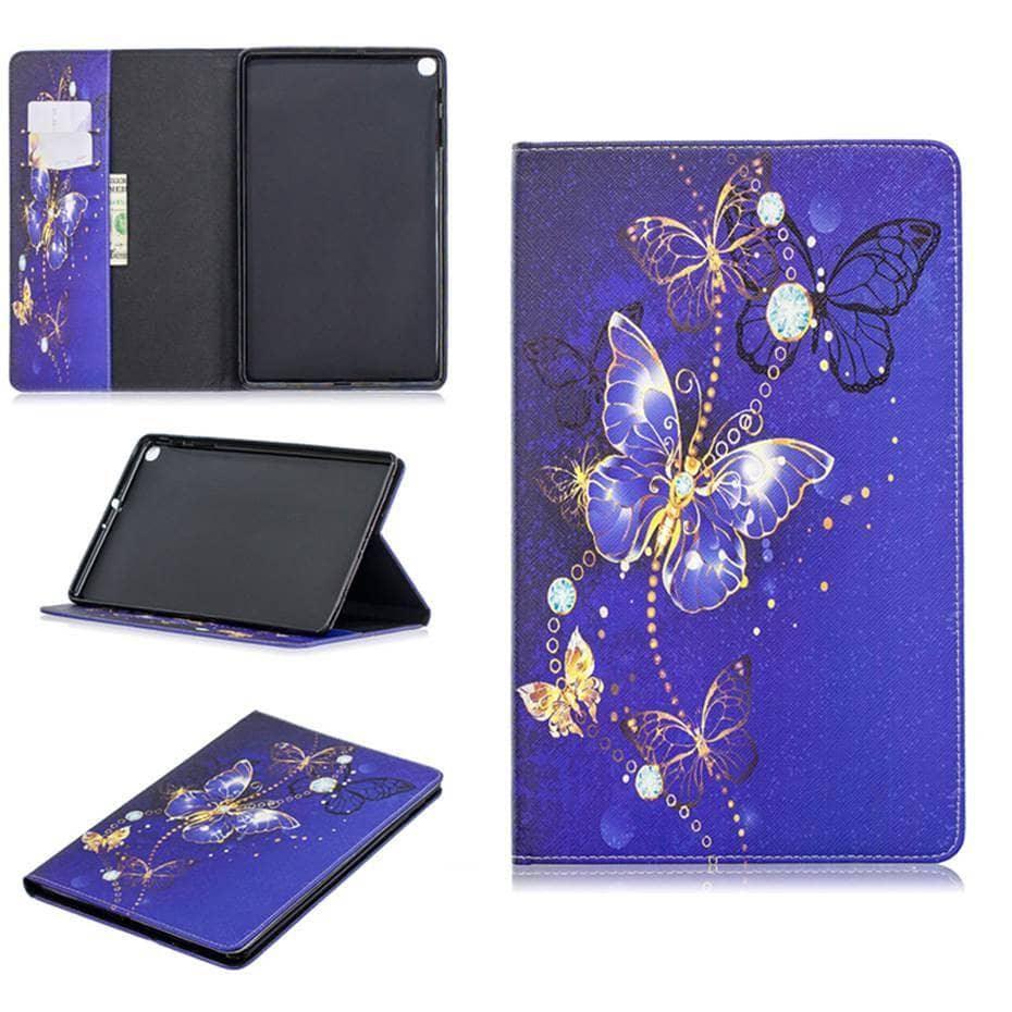 Flip Case Galaxy Tab A 10.1 T510 T515 (2019) Printed Stand Shell - CaseBuddy