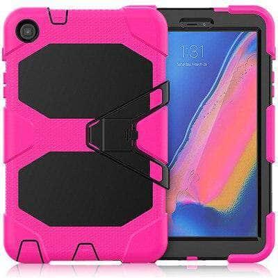 For Samsung galaxy tab A 8.0 2019 Case (S Pen) SM-P200 P205 P207 Shockproof Hard Military Heavy Duty Rugged Stand Cover - CaseBuddy