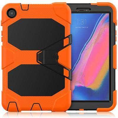 For Samsung galaxy tab A 8.0 2019 Case (S Pen) SM-P200 P205 P207 Shockproof Hard Military Heavy Duty Rugged Stand Cover - CaseBuddy