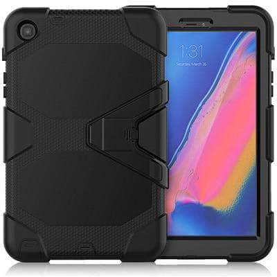 For Samsung galaxy tab A 8.0 2019 Case (S Pen) SM-P200 P205 P207 Shockproof Hard Military Heavy Duty Rugged Stand Cover - CaseBuddy