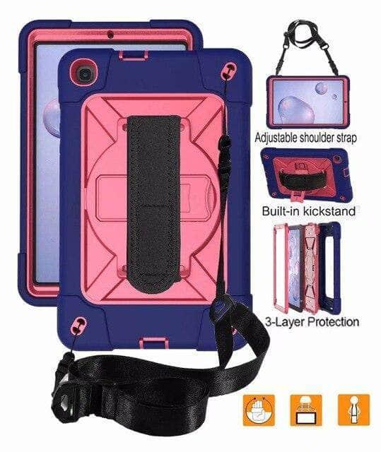 Full Protection Back Cover Galaxy Tab A 8.4 T307 2020 Shockproof Armor - CaseBuddy