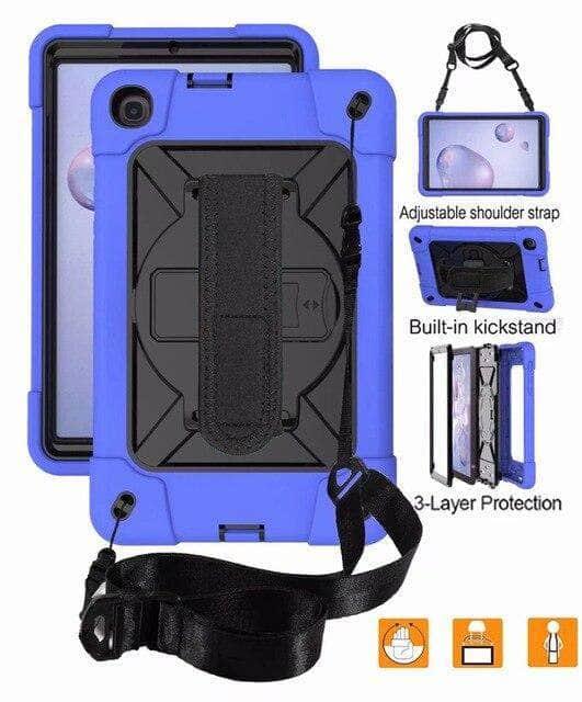 Full Protection Back Cover Galaxy Tab A 8.4 T307 2020 Shockproof Armor - CaseBuddy