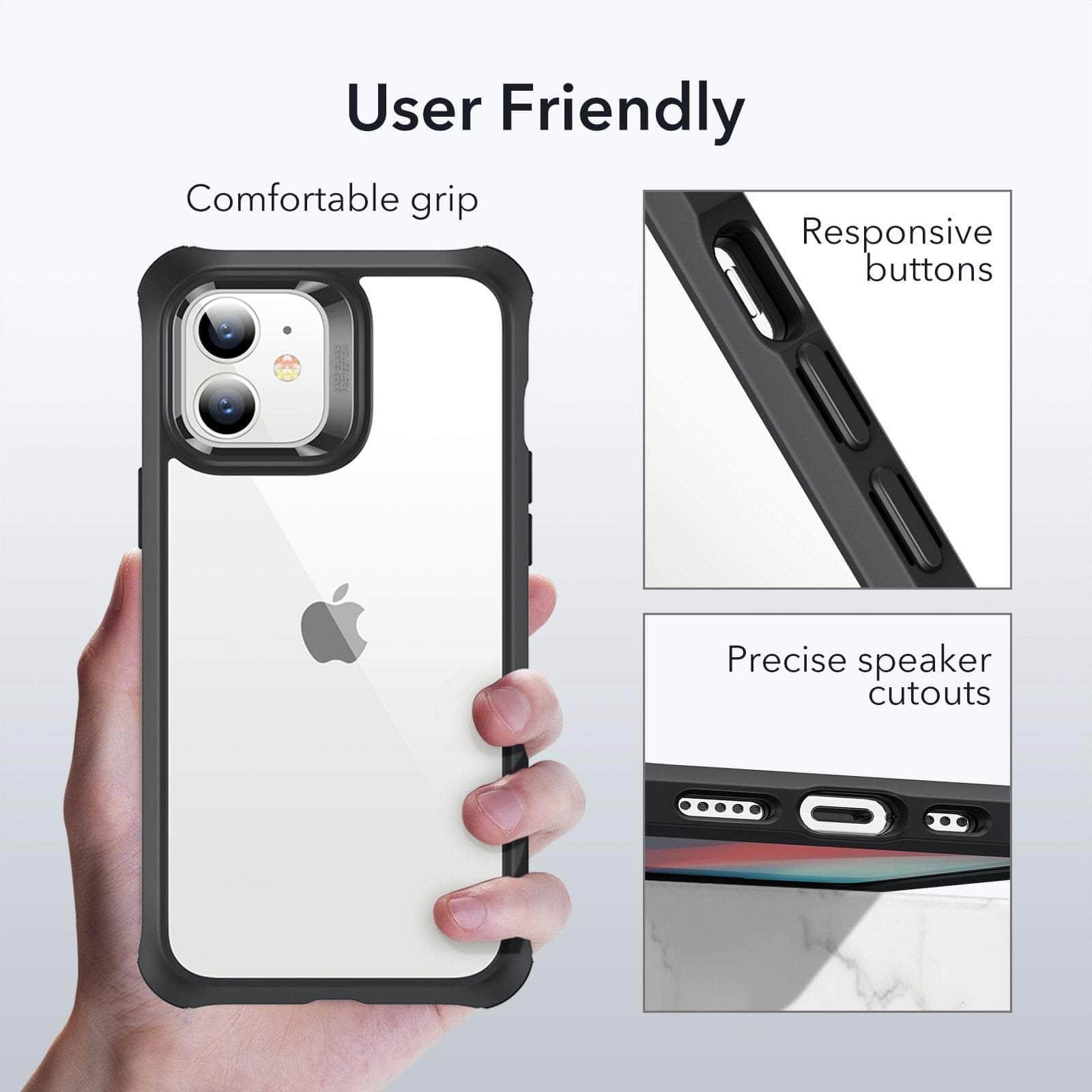 ESR Full Protection Bundle iPhone 12 Tough Full-Body Case - CaseBuddy