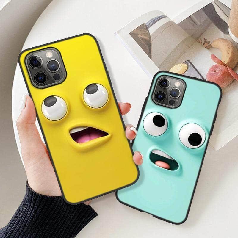 CaseBuddy Australia Casebuddy Funny Face iPhone 13 & 13 Pro Cover