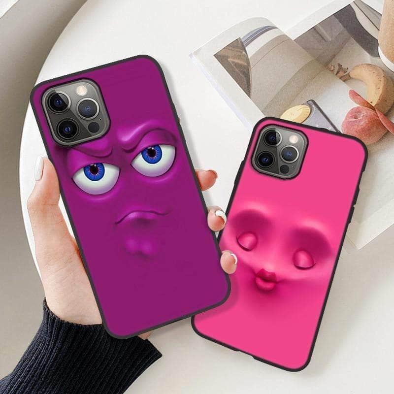 CaseBuddy Australia Casebuddy Funny Face iPhone 13 & 13 Pro Cover