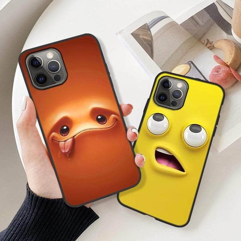 CaseBuddy Australia Casebuddy Funny Face iPhone 13 & 13 Pro Cover