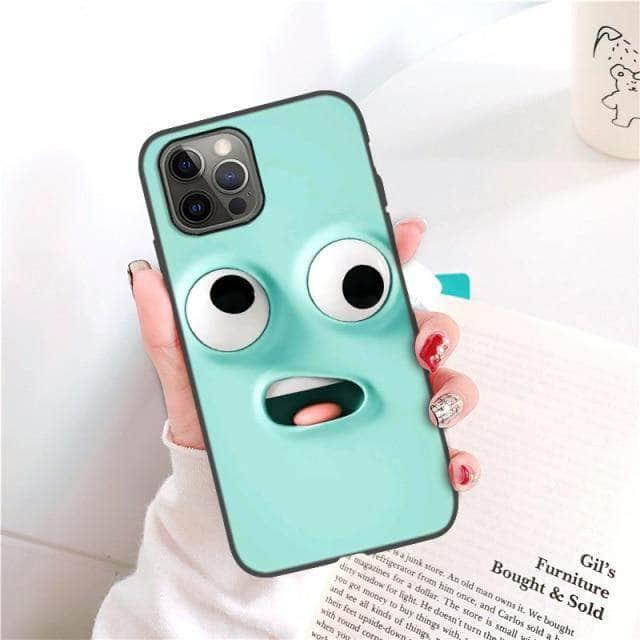 CaseBuddy Australia Casebuddy For iPhone 13 Mini / X268 Funny Face iPhone 13 Mini Cover