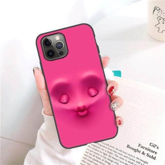 CaseBuddy Australia Casebuddy For iPhone 13 Mini / X266 Funny Face iPhone 13 Mini Cover