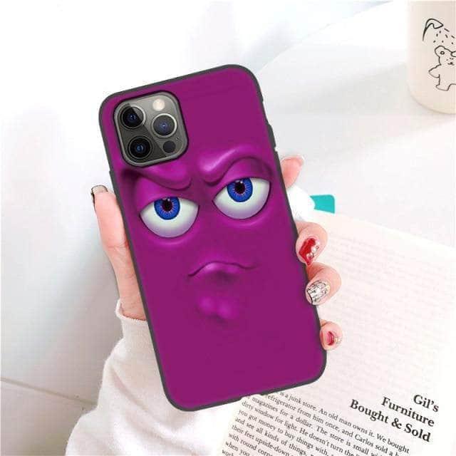 CaseBuddy Australia Casebuddy For iPhone 13 Mini / X264 Funny Face iPhone 13 Mini Cover