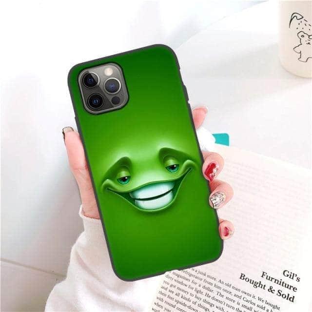 CaseBuddy Australia Casebuddy For iPhone 13 Mini / X270 Funny Face iPhone 13 Mini Cover