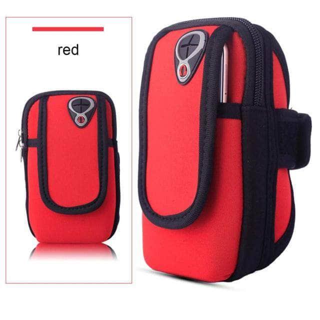 CaseBuddy Australia Casebuddy Red Galaxy 22 Universal Sports Fitness Armband