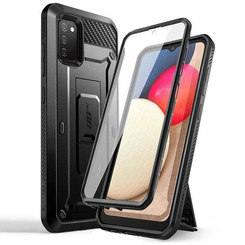CaseBuddy Australia Casebuddy Galaxy A02s SUPCASE UB Pro Full-Body Rugged Holster Built-in Screen Protector Case
